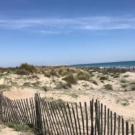 La Grande Motte T2 vue sur la mer et les dunes, piscine, clim Extérieur photo